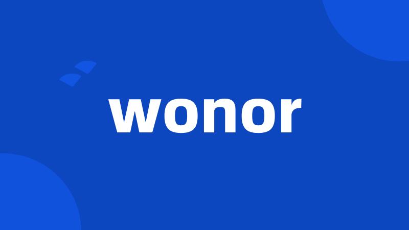 wonor