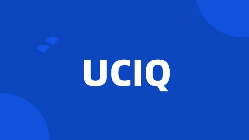 UCIQ