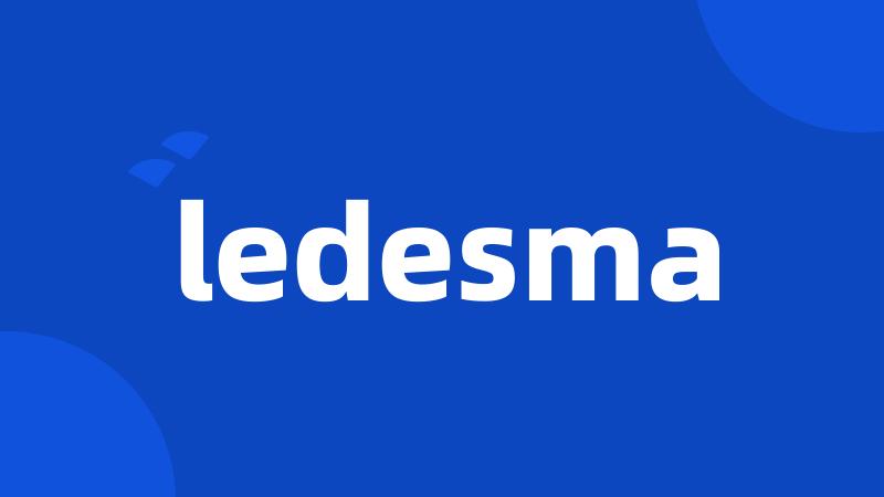 ledesma