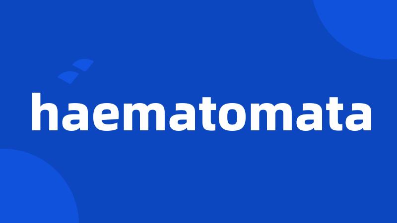 haematomata