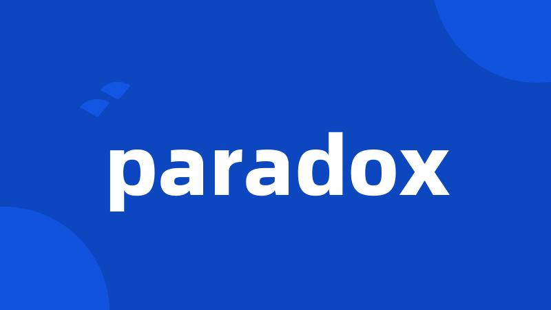 paradox