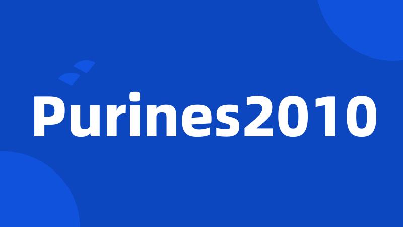 Purines2010