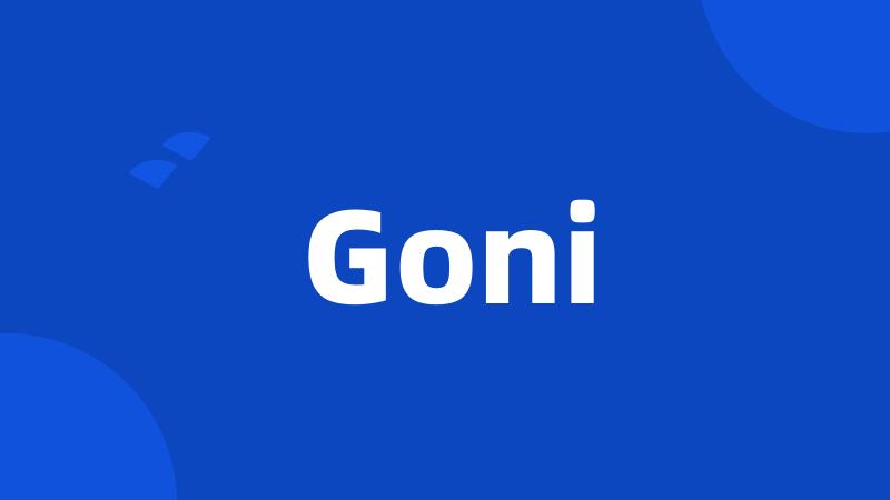 Goni