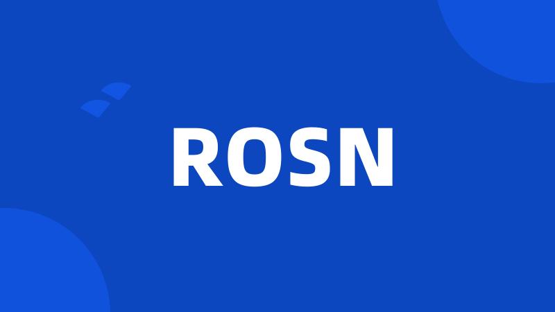 ROSN