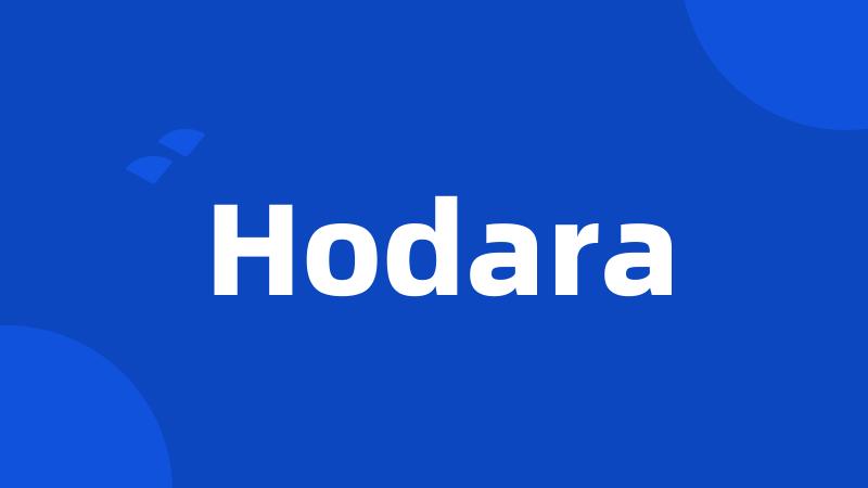 Hodara