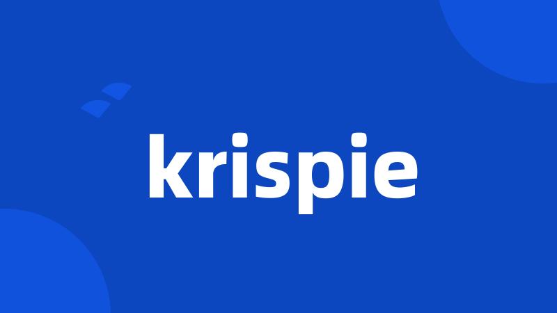 krispie