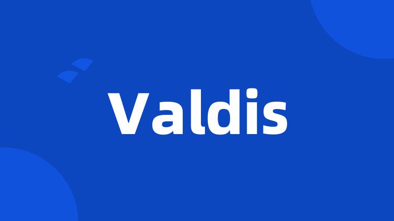 Valdis