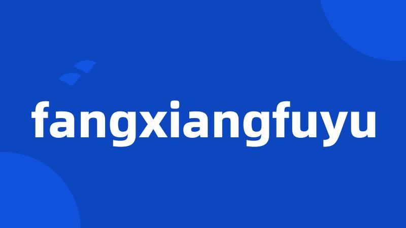 fangxiangfuyu