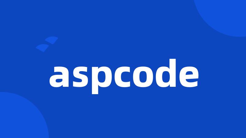 aspcode