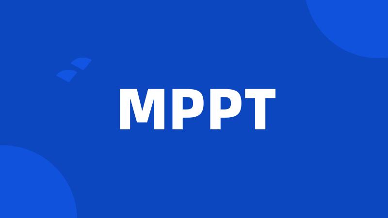 MPPT