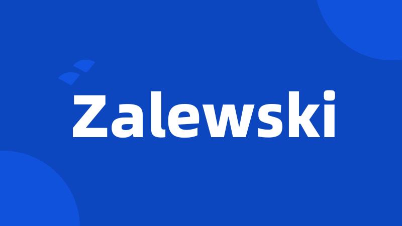 Zalewski