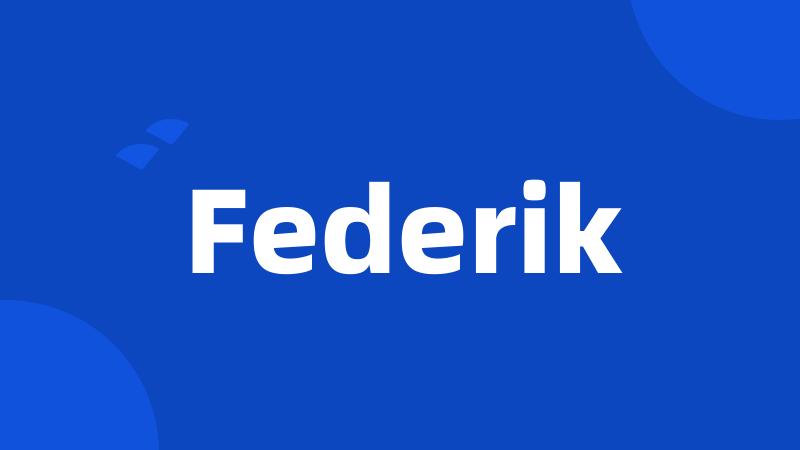 Federik