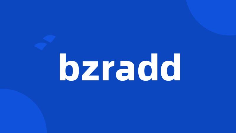 bzradd