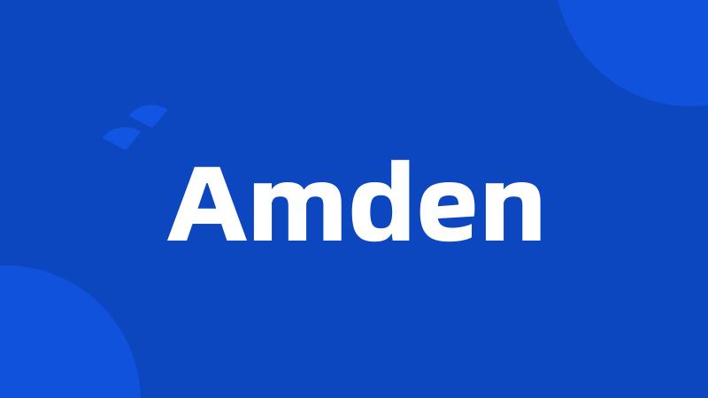 Amden