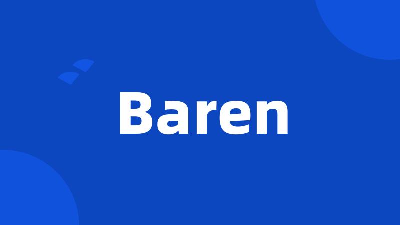 Baren