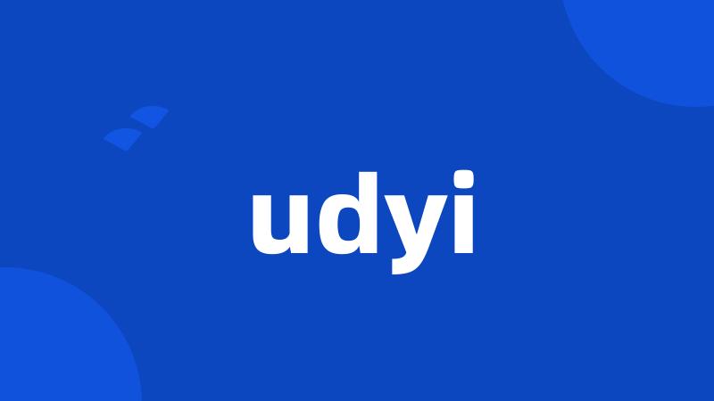 udyi