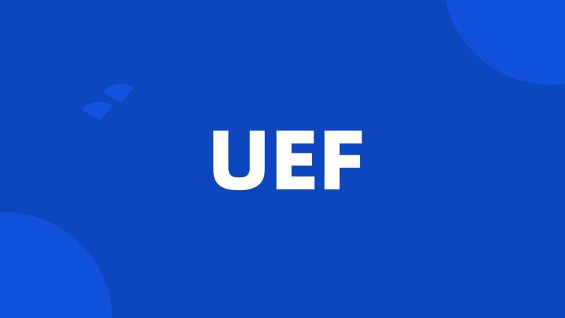 UEF