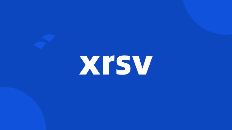 xrsv