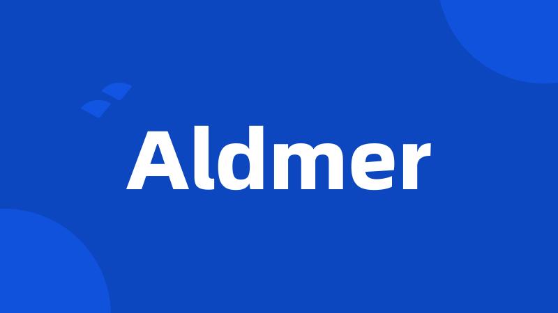 Aldmer