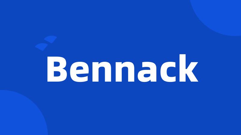 Bennack