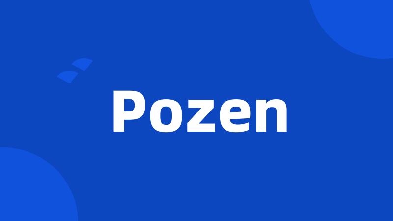 Pozen