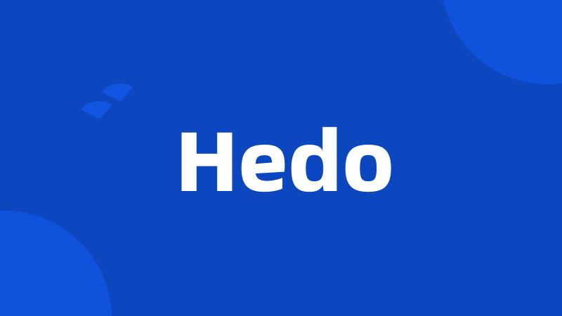 Hedo