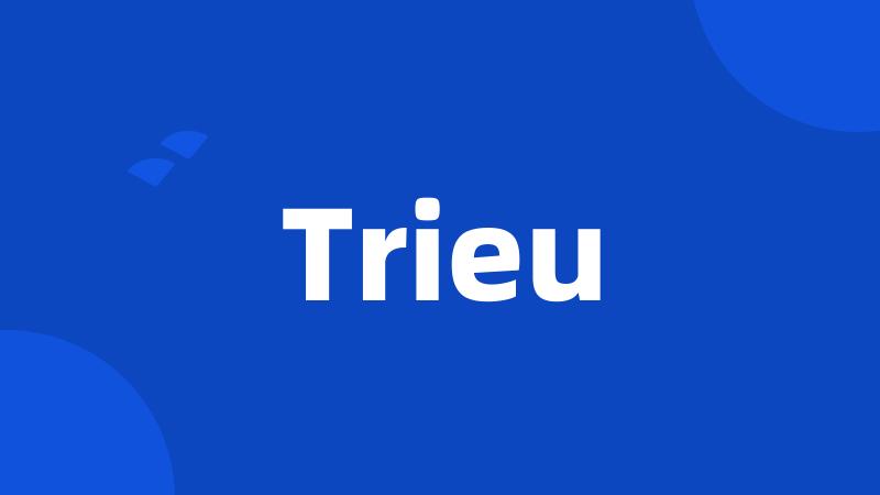 Trieu