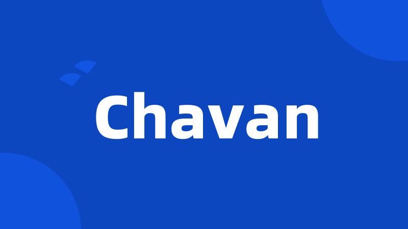 Chavan