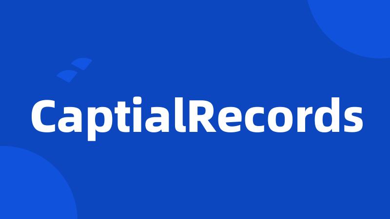 CaptialRecords