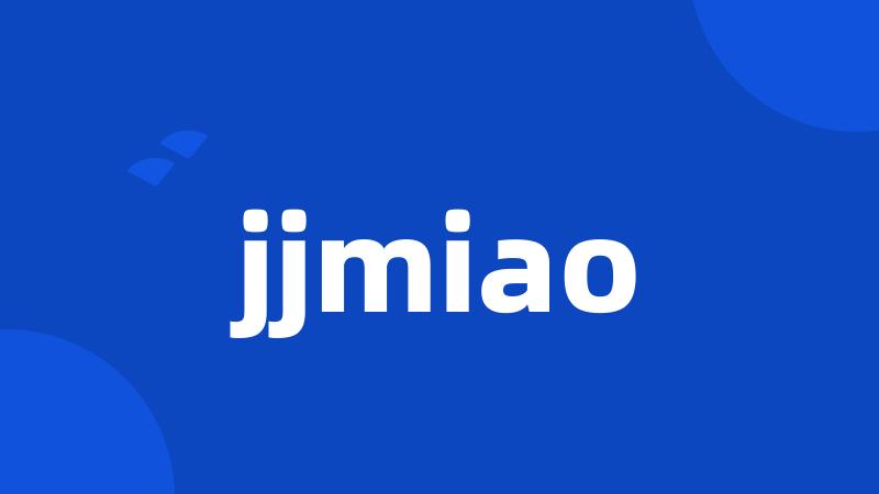 jjmiao