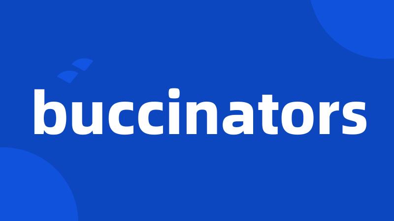 buccinators