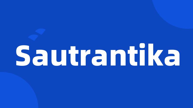 Sautrantika