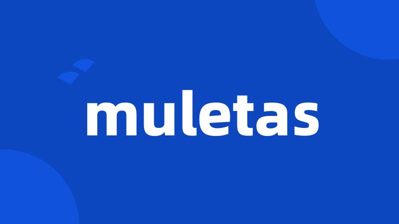 muletas