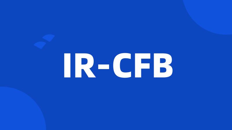 IR-CFB