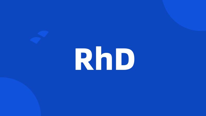 RhD