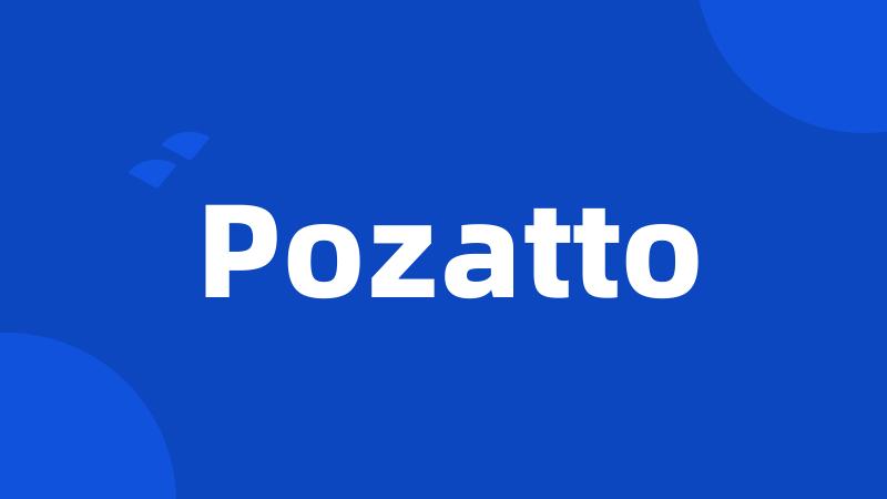 Pozatto