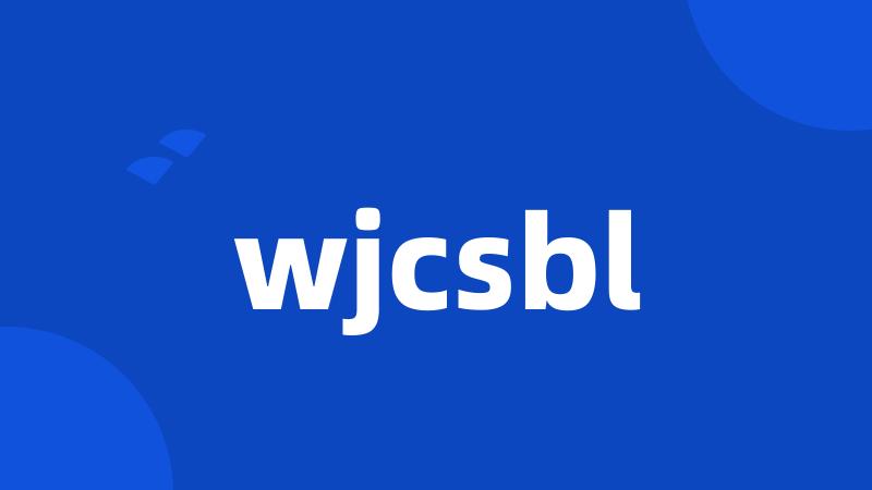 wjcsbl