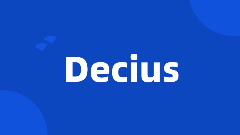 Decius