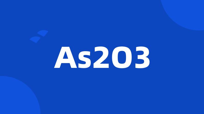 As2O3