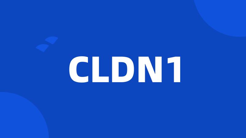 CLDN1