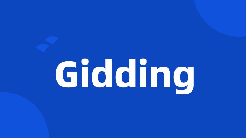 Gidding