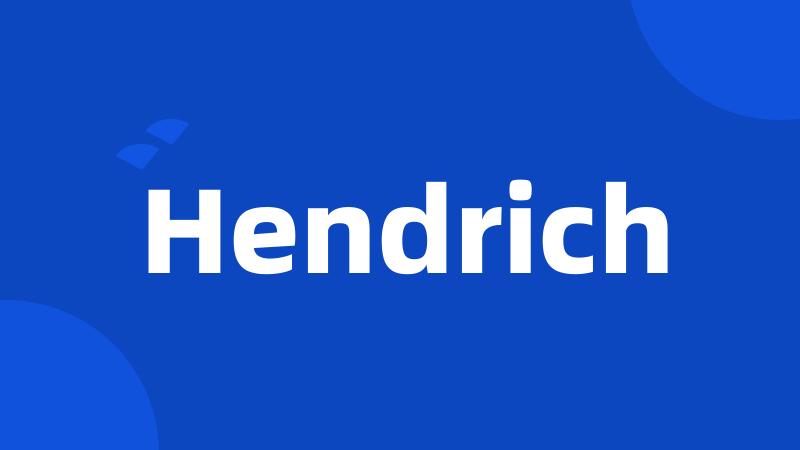 Hendrich