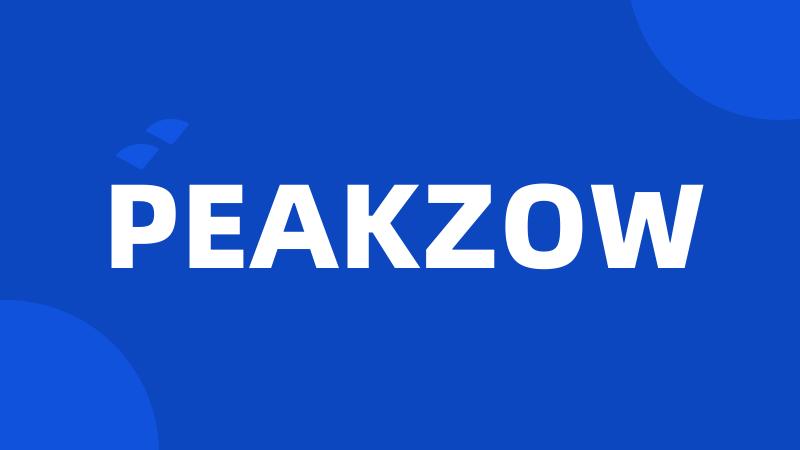 PEAKZOW