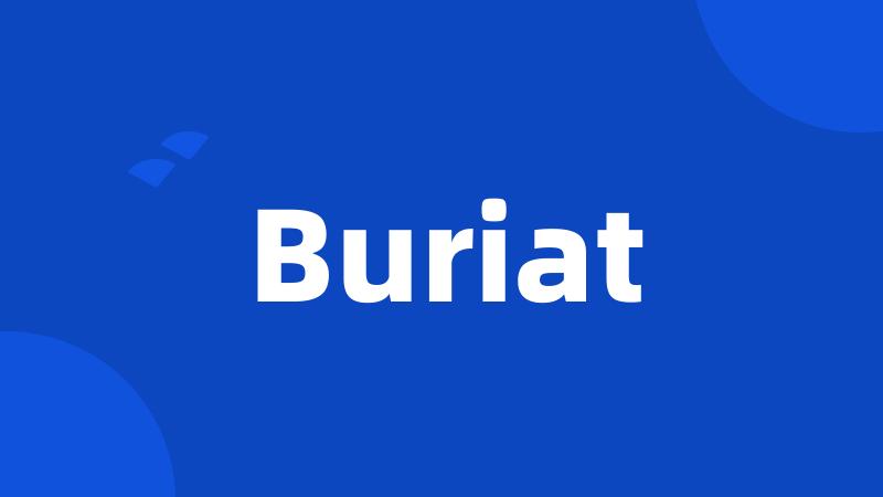 Buriat