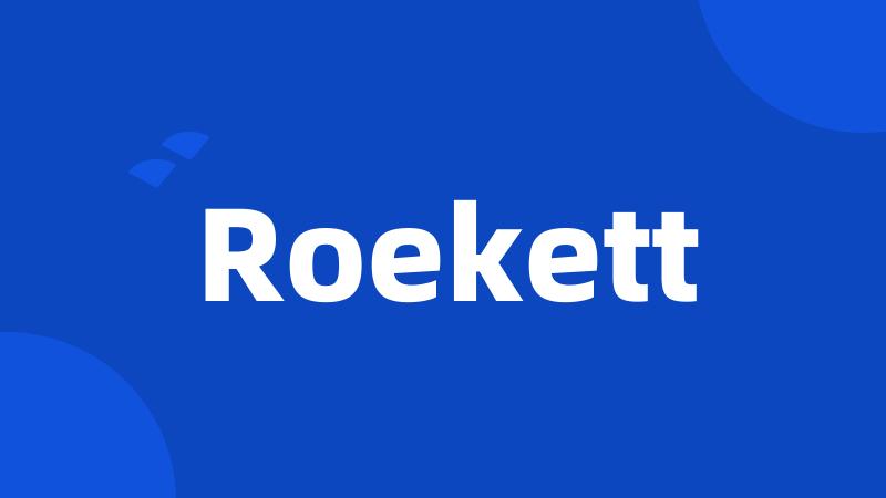 Roekett