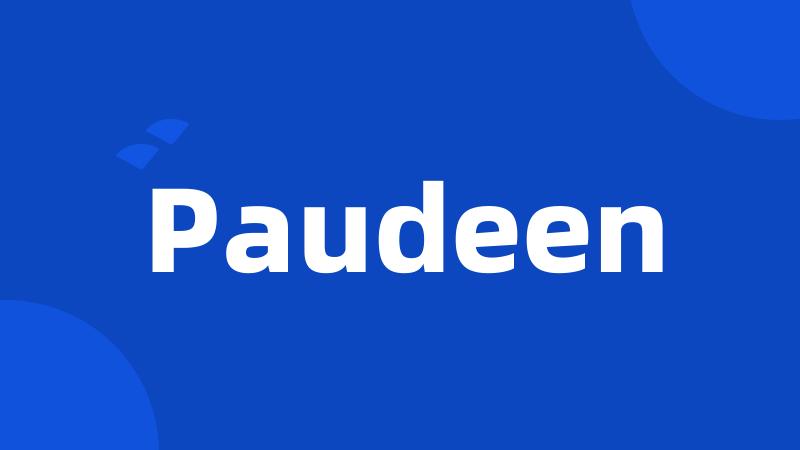 Paudeen