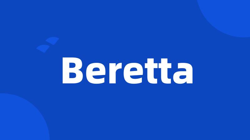 Beretta