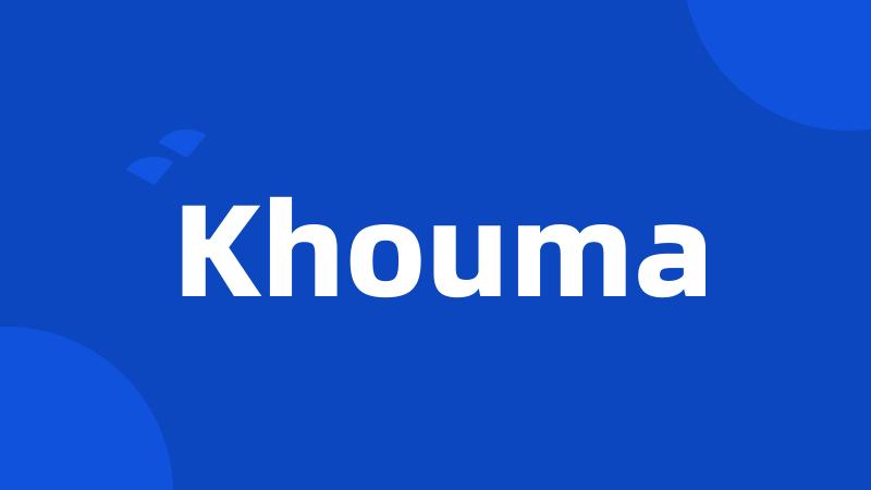 Khouma