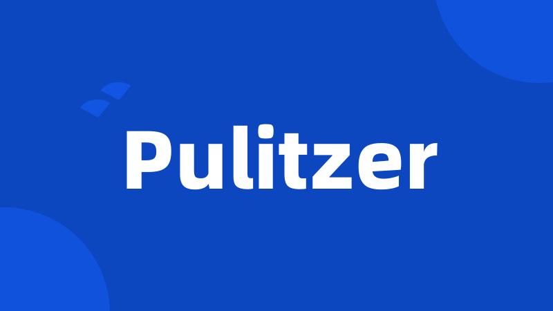 Pulitzer