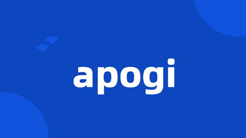 apogi